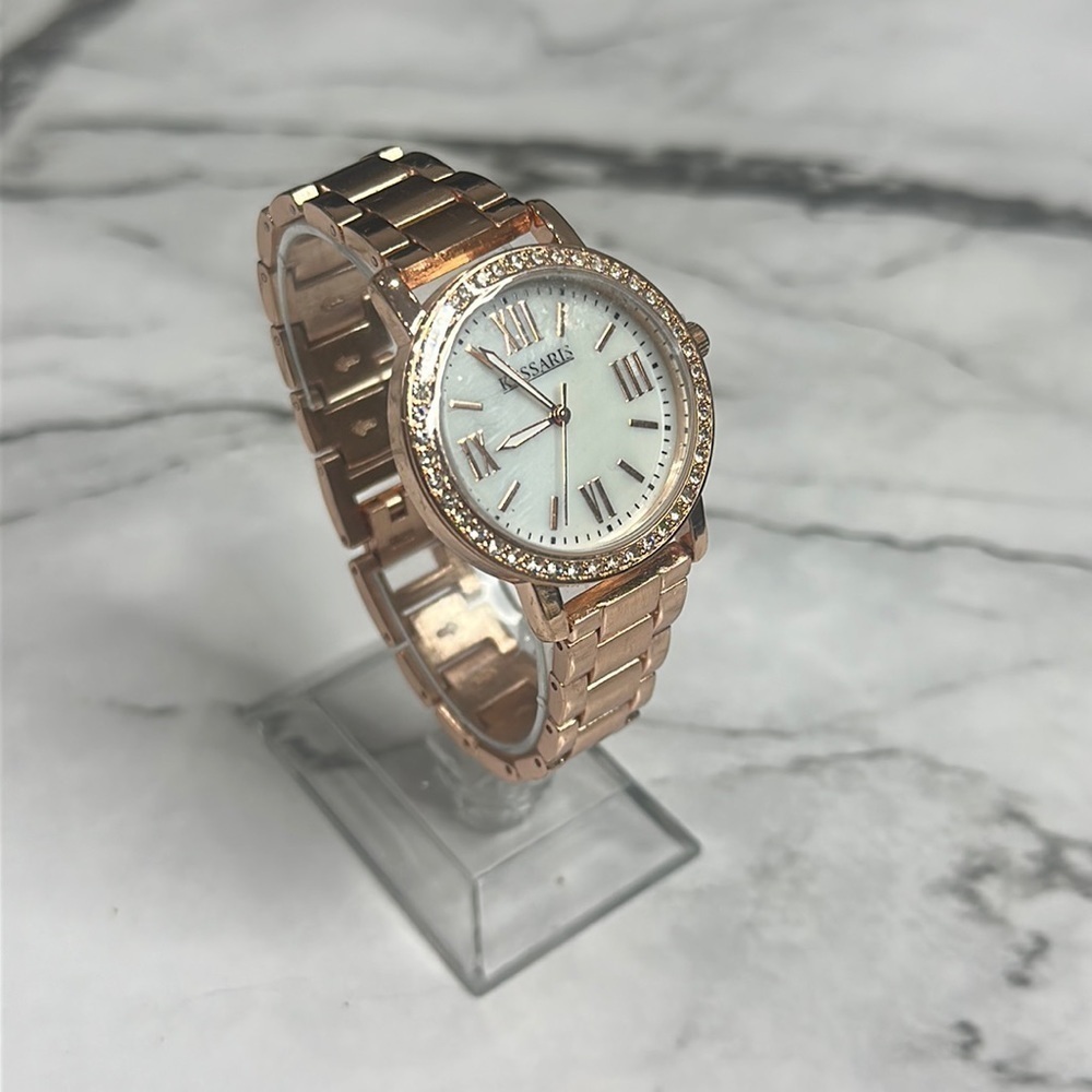EUC Kessaris Rose Gold Womens Classic Wristwatch